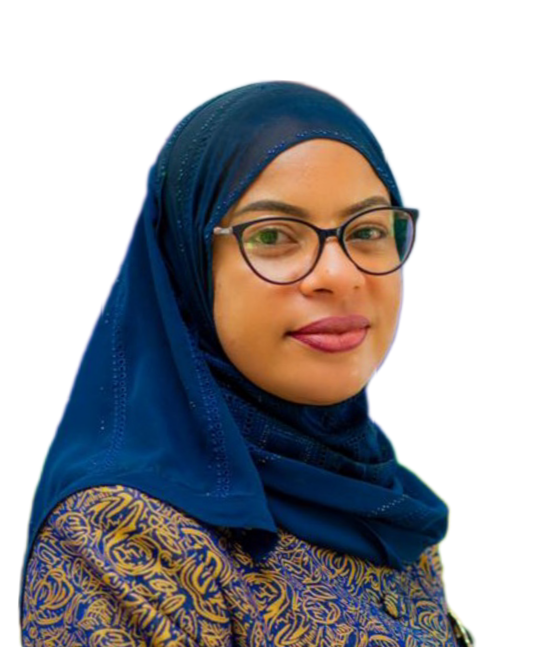 Portrait of Dr. Ulfat Abdul-Aziz Ibrahim